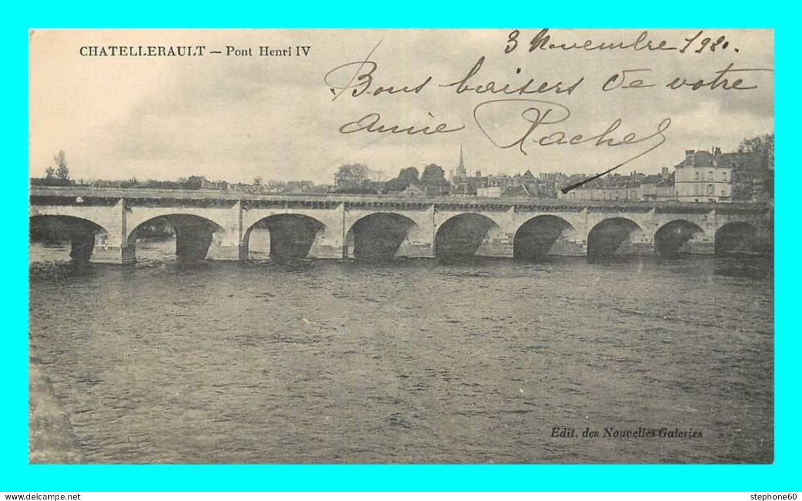 A819 / 083 86 - CHATELLERAULT Pont Henri IV - Chatellerault