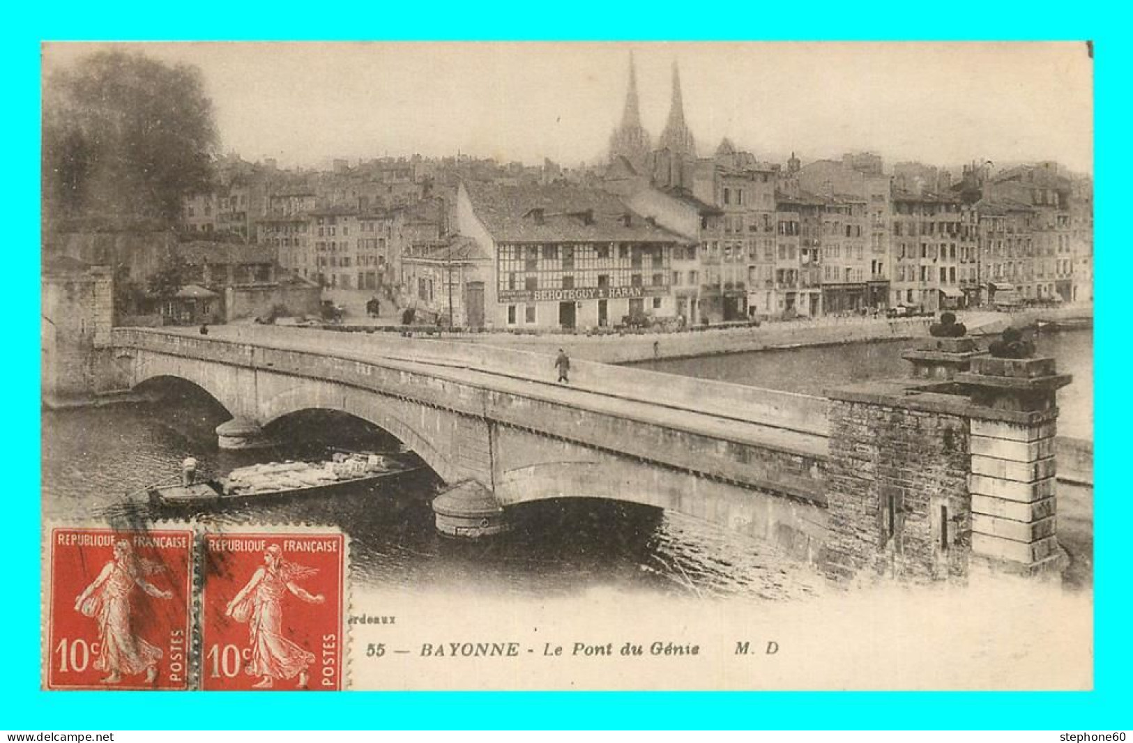 A820 / 361 64 - BAYONNE Pont Du Génie - Bayonne