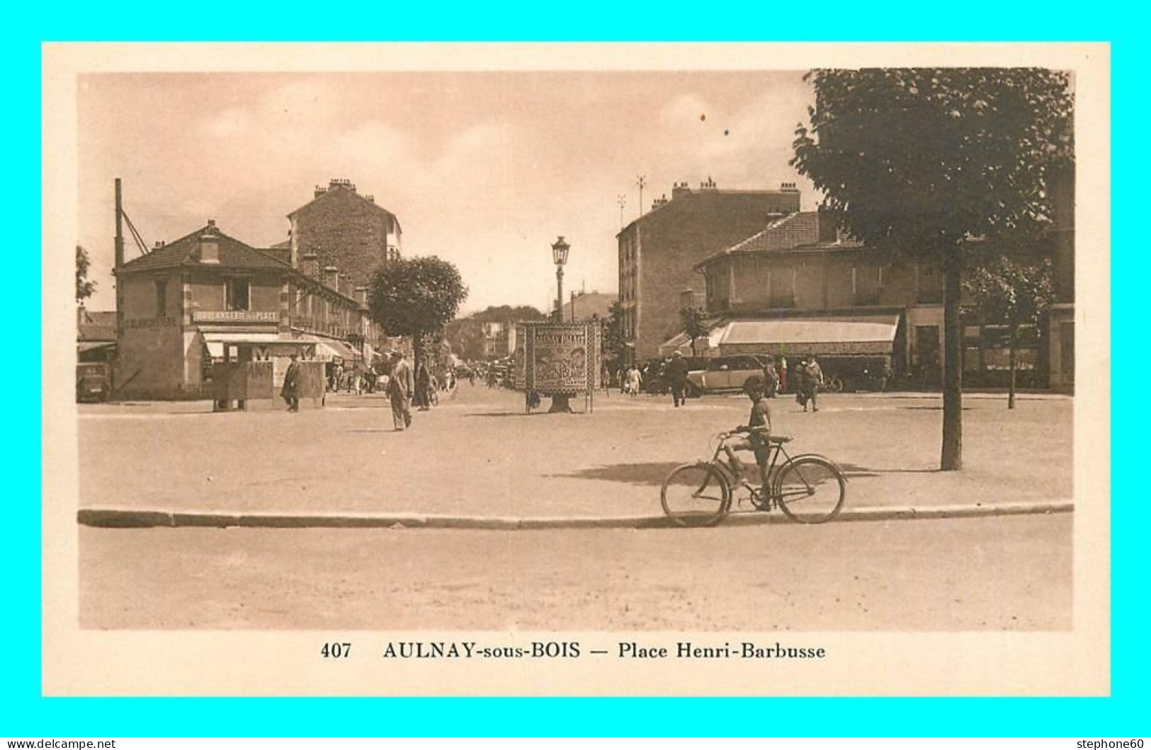 A817 / 003 93 - AULNAY SOUS BOIS Place Henri Barbusse - Aulnay Sous Bois