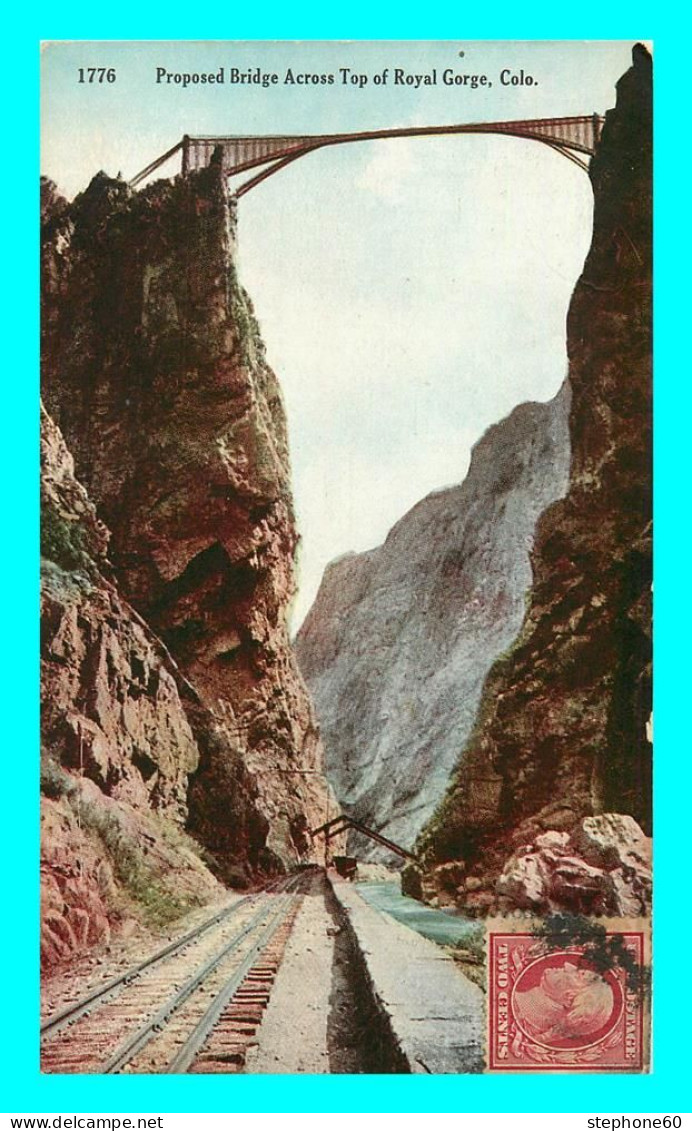 A817 / 655 COLORADO Proposed Bridge Across Top Of Royal Gorge Colo. - Andere & Zonder Classificatie