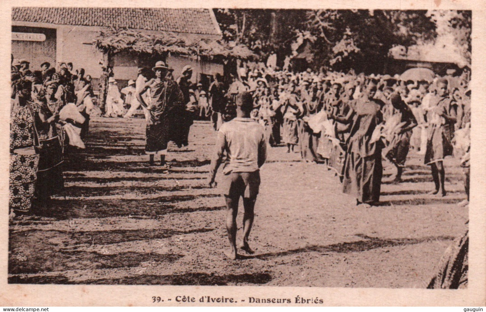 CPA - CÔTE D'IVOIRE - Danseurs Ébriés - Edition C.Perinaud - Ivory Coast