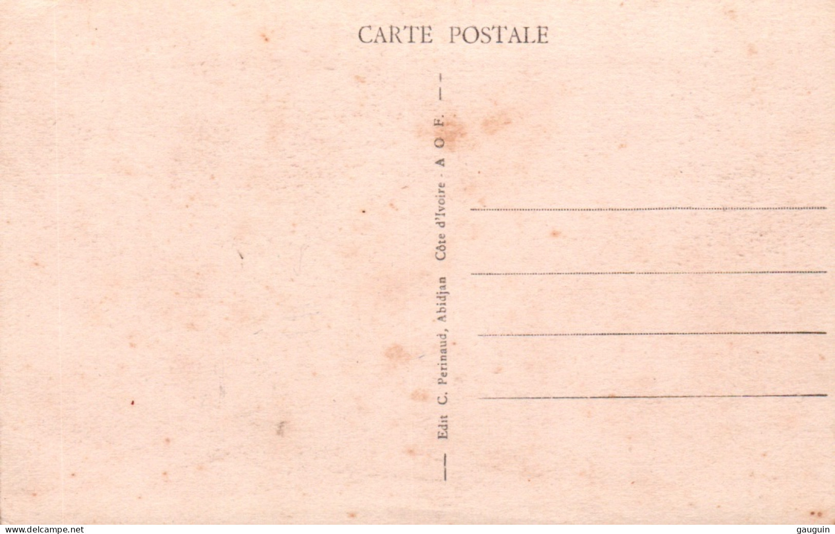 CPA - CÔTE D'IVOIRE - Danseurs Ébriés - Edition C.Perinaud - Ivory Coast