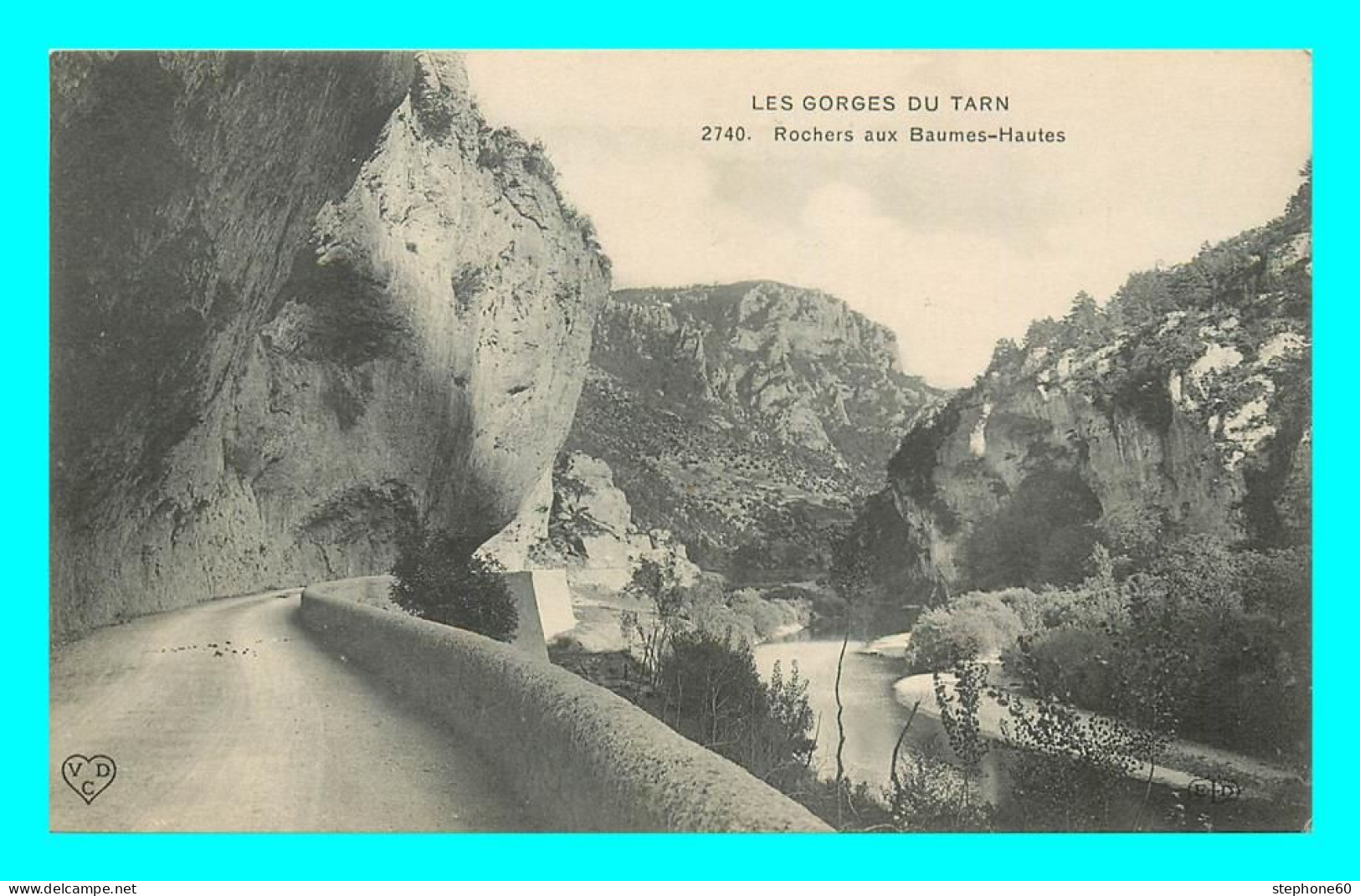 A818 / 159 48 - GORGES DU TARN Rochers Aux Baumes Hautes - Gorges Du Tarn