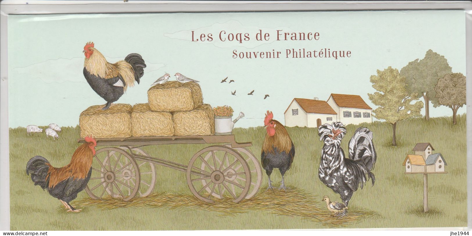 France Bloc Souvenir N° 115 Et 115A ** Les Coqs De France - Souvenir Blocks & Sheetlets