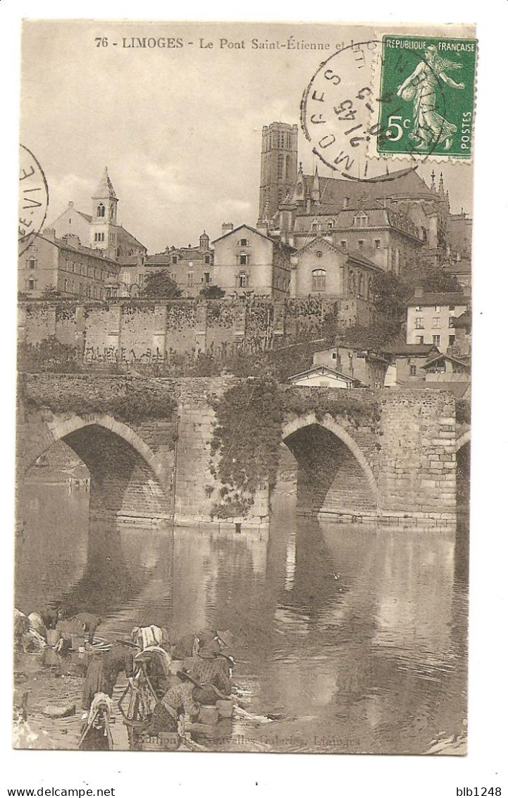 [87] Haute-Vienne > Limoges Le Pont St Etienne Lavandieres - Limoges