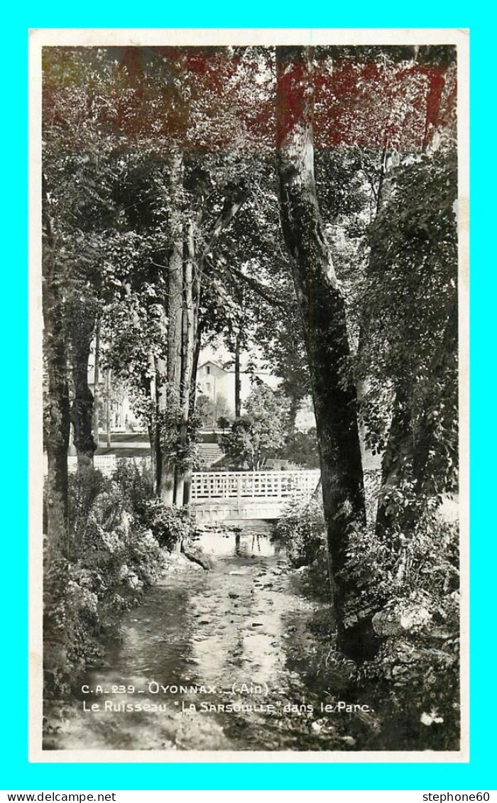 A819 / 521 01 - OYONNAX Le Ruisseau La Sarsouille Dans Le Parc - Oyonnax