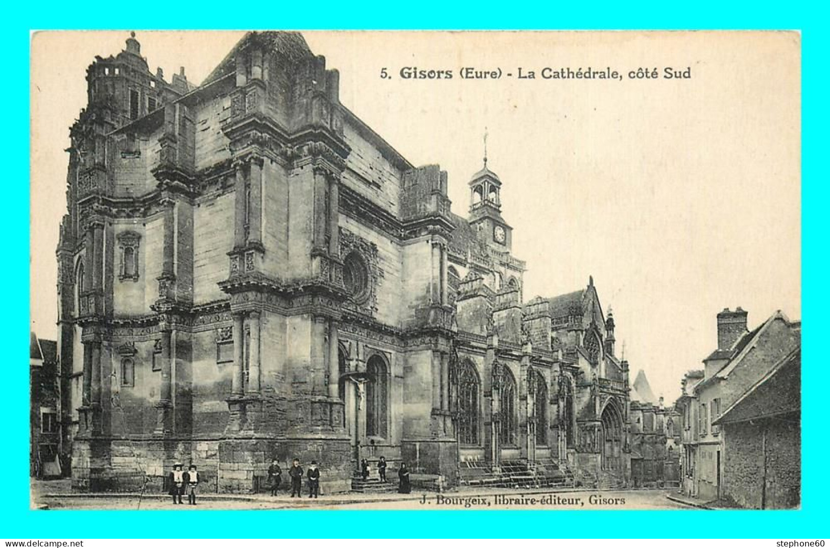 A819 / 257 27 - GISORS Cathédrale Coté Sud - Gisors