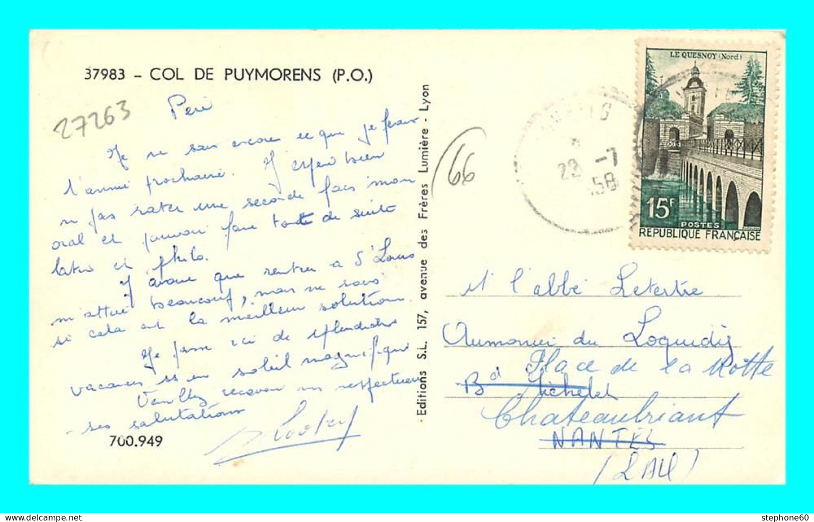 A822 / 399 66 - Col De Puymorens - Other & Unclassified