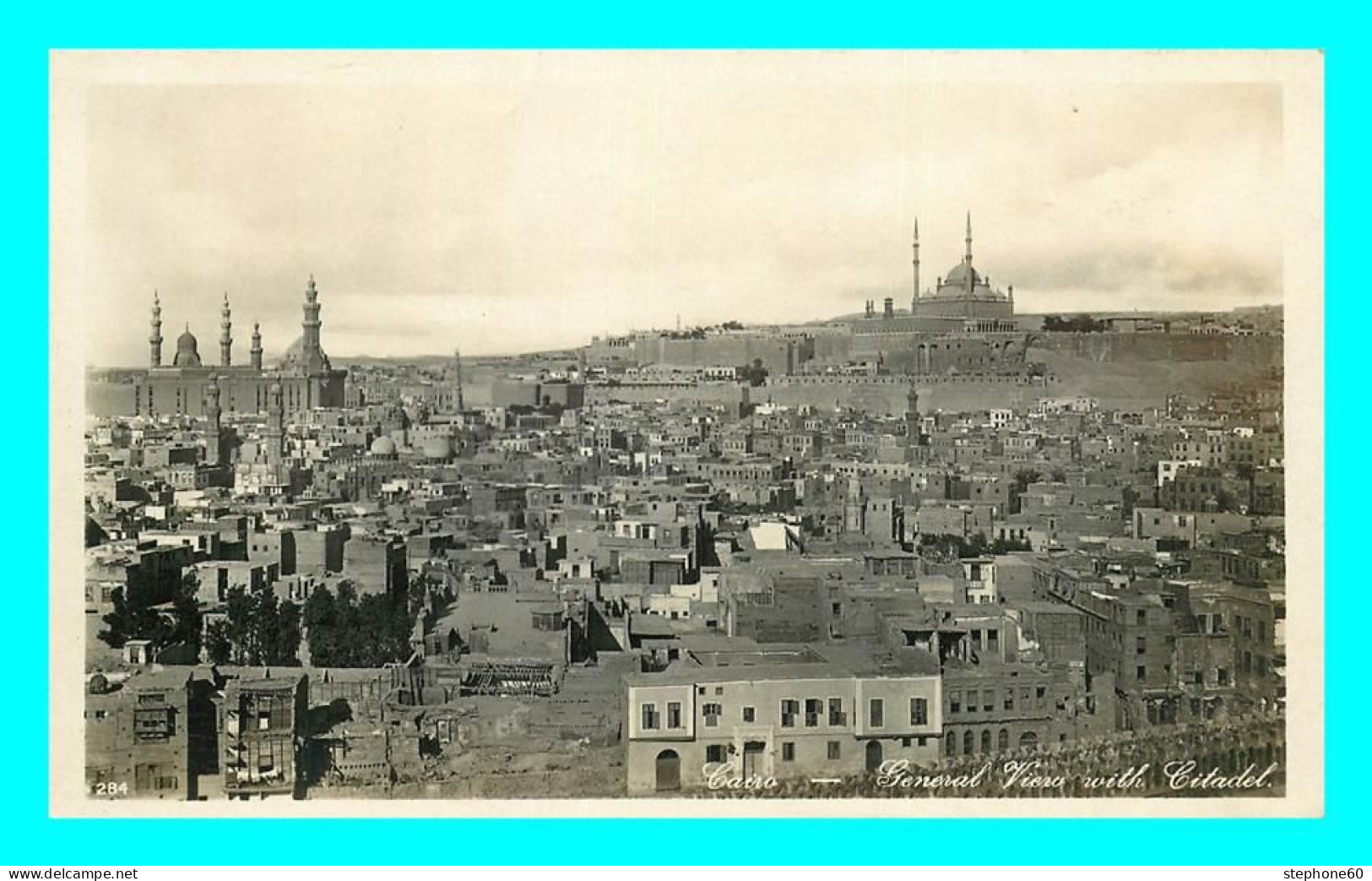 A820 / 385 Egypte CAIRO General View With Citadel - Other & Unclassified