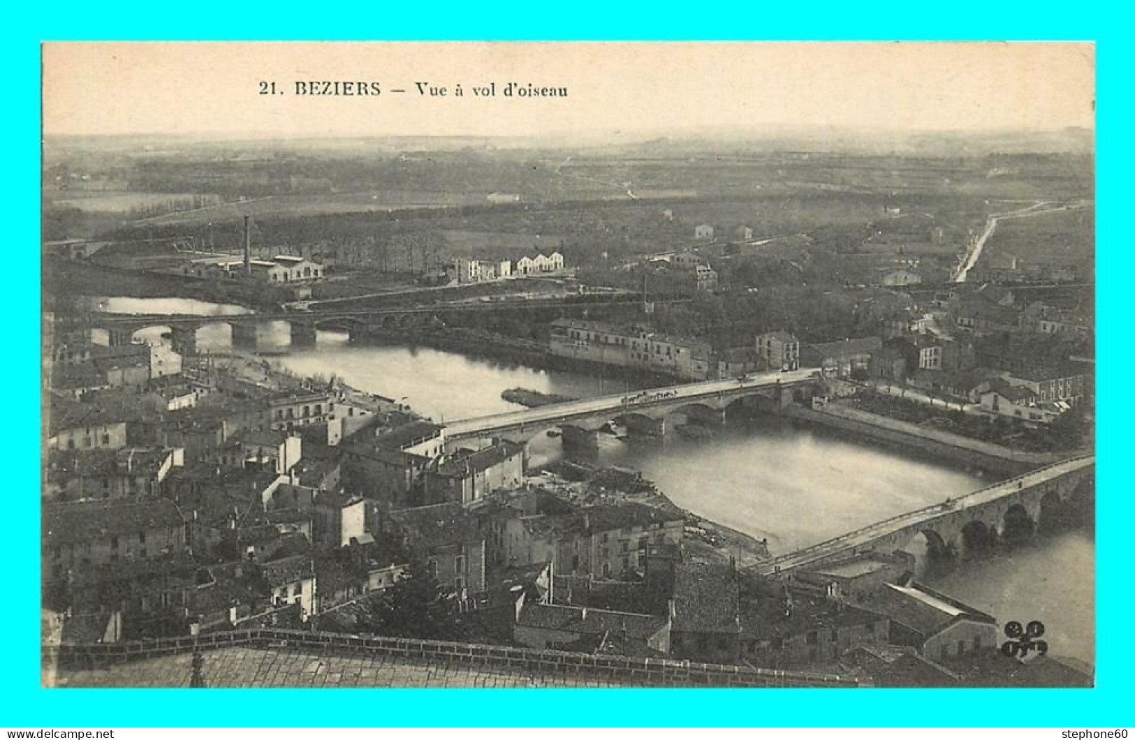 A820 / 047 34 - BEZIERS Vue à Vol D'oiseau - Beziers