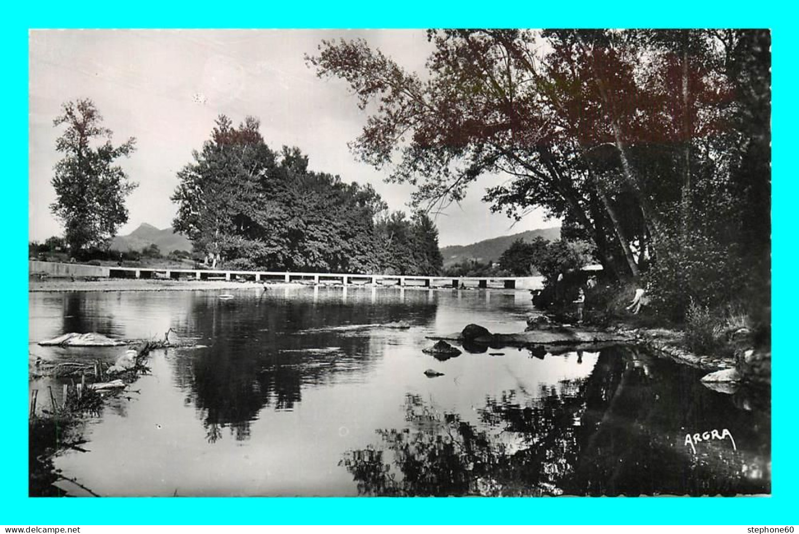 A820 / 041 34 - LAMALOU LES BAINS Pont Sur L'Orb - Lamalou Les Bains