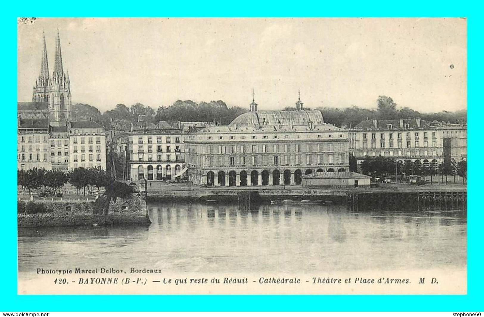 A820 / 213 64 - BAYONNE Ce Qui Reste Du Réduit Cathédrale Théatre - Bayonne