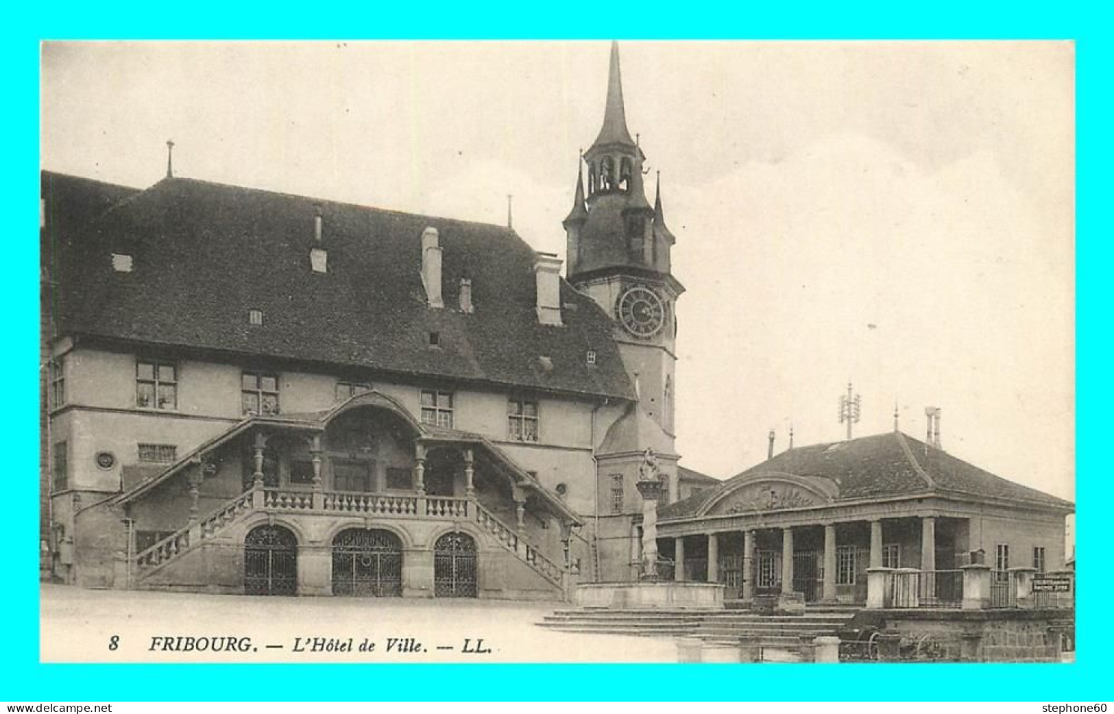 A823 / 029 Suisse FRIBOURG Hotel De Ville - Fribourg