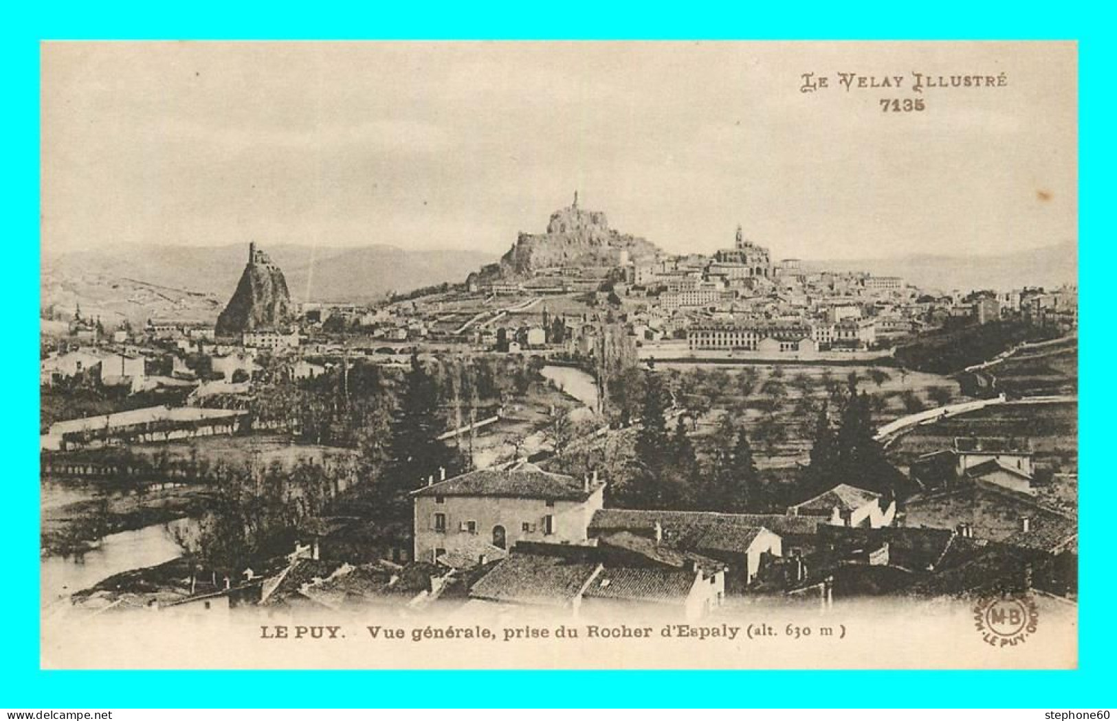 A823 / 071 43 - LE PUY EN VELAY Vue Générale Prise Du Rocher D'Espaly - Le Puy En Velay