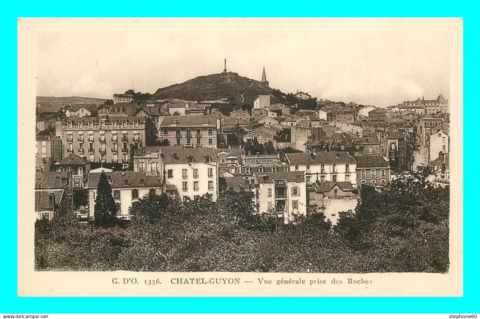 A823 / 121 63 - CHATELGUYON Vue Générale Prise Des Rochers - Châtel-Guyon