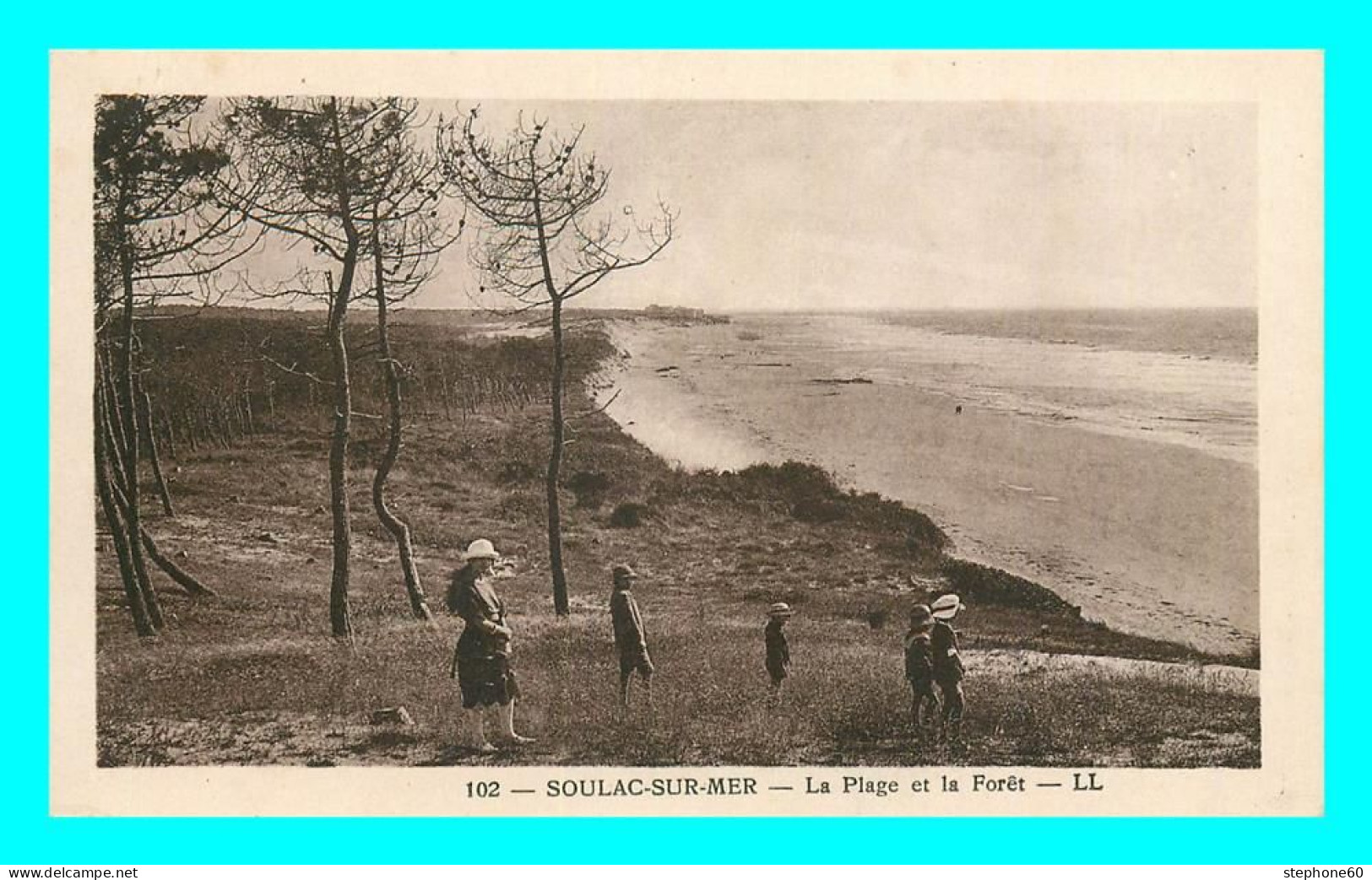 A821 / 231 33 - SOULAC SUR MER Plage Et La Foret - Soulac-sur-Mer