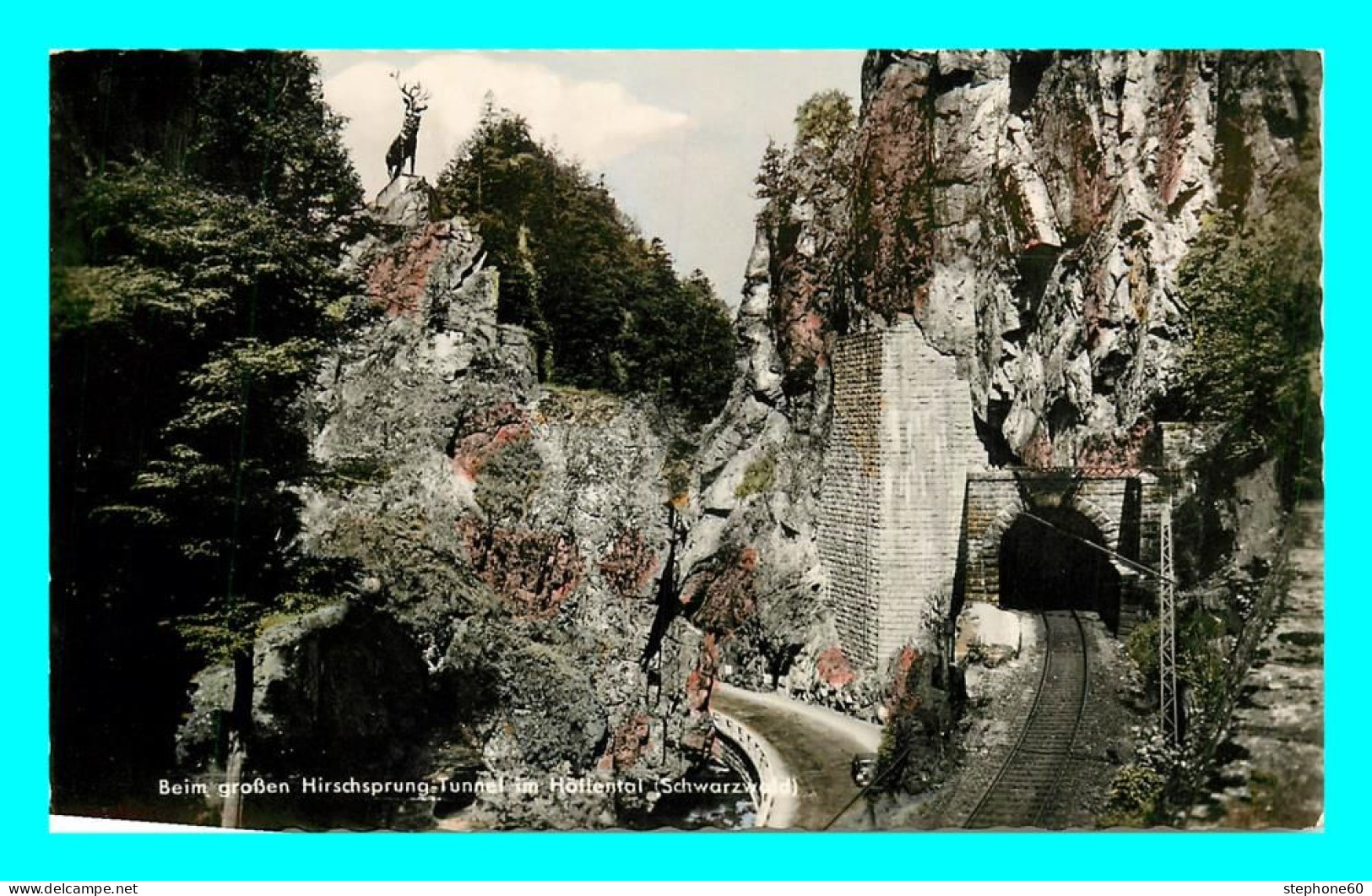 A824 / 393 Allemagne Beim Grossen Hirschsprung Tunnel Im Hollental Schwarzwald - Höllental