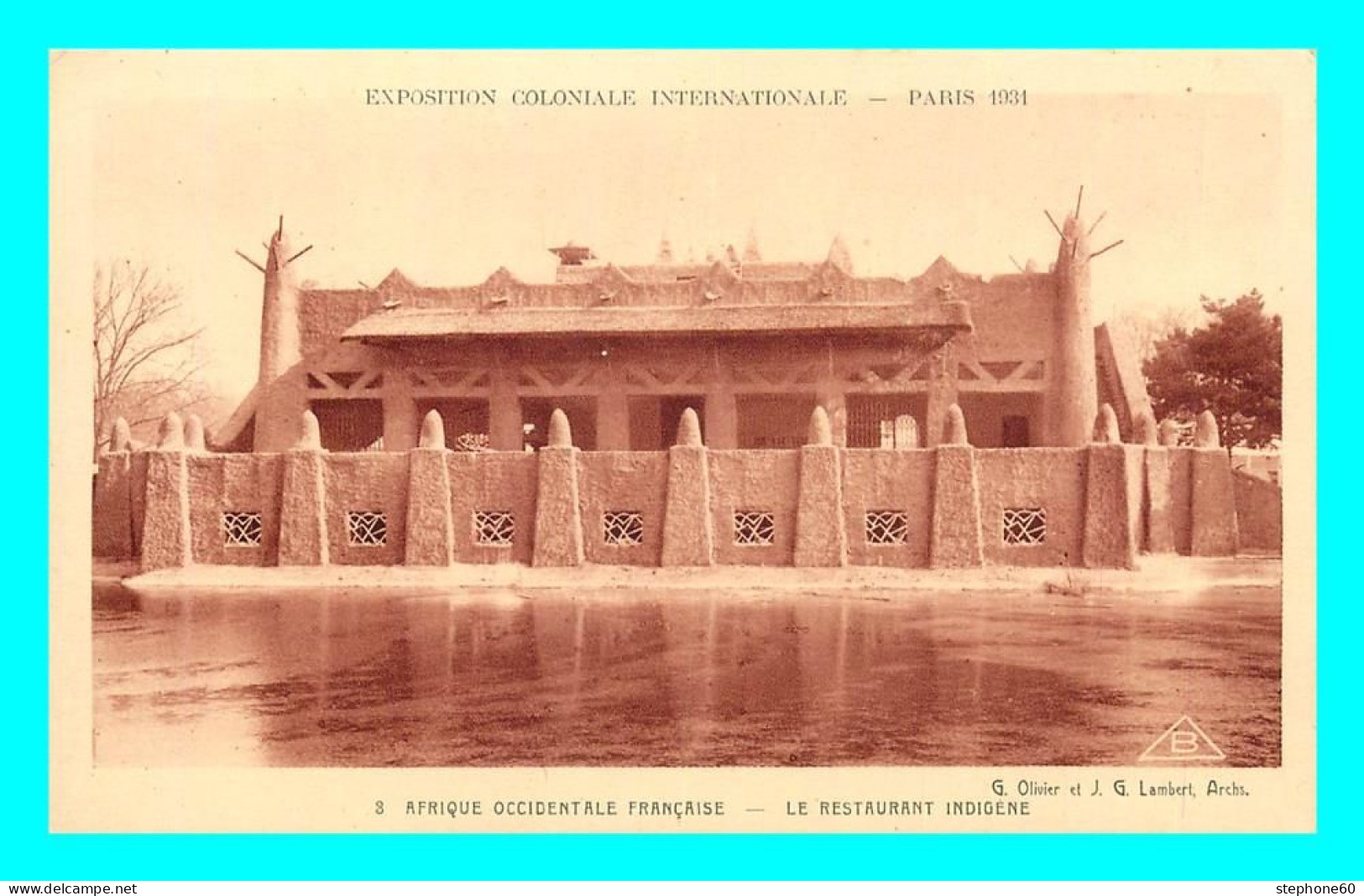 A824 / 471 75 - PARIS Exposition Coloniale 1931 Restaurant Indigene - Ausstellungen