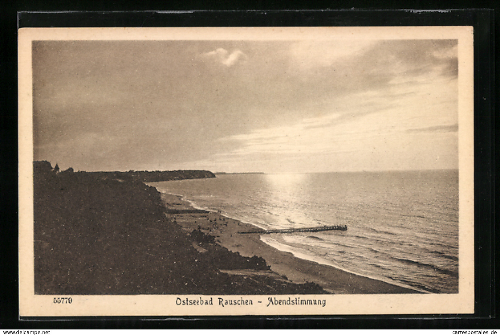 AK Rauschen, Abendstimmung Am Meer  - Ostpreussen