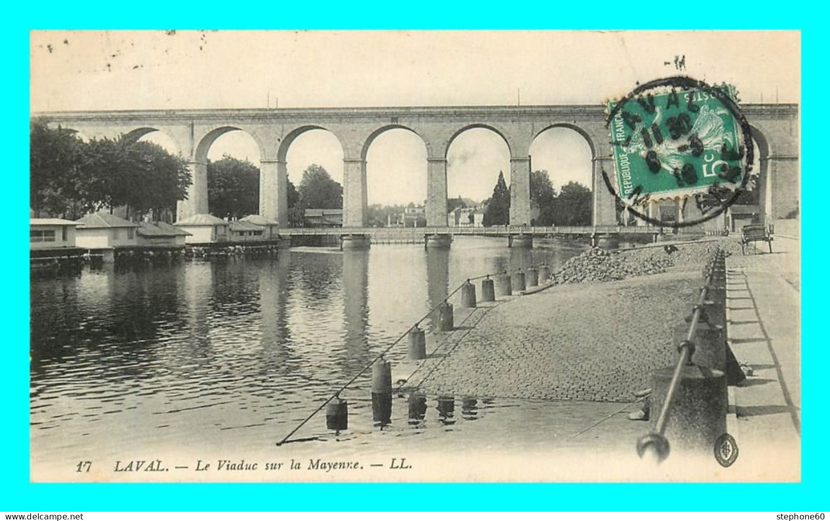 A824 / 509 38 - LAVAL Viaduc Sur La Mayenne - Laval