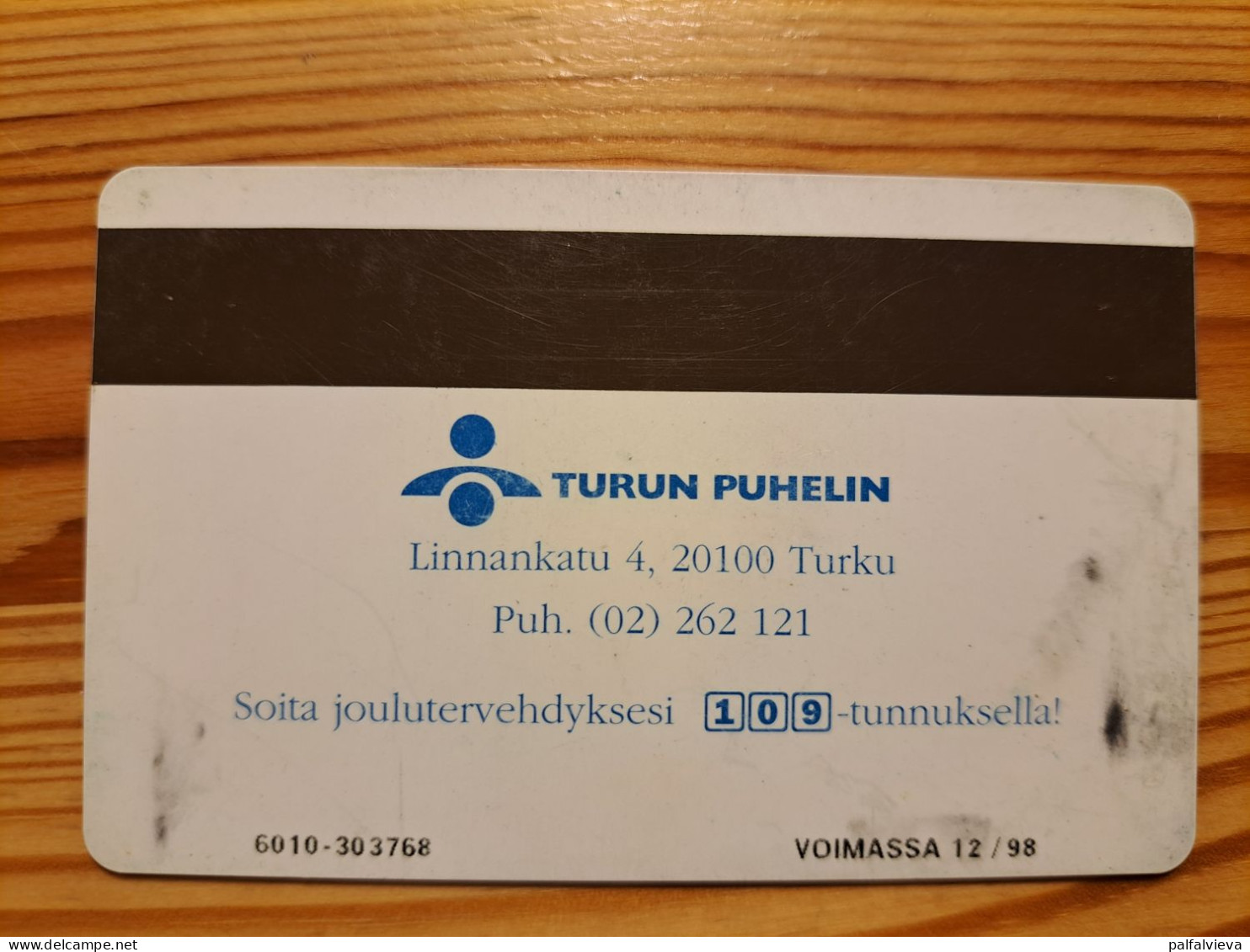 Phonecard Finland, Turku Telephone - Christmas 11.250 Ex. - Finlandia