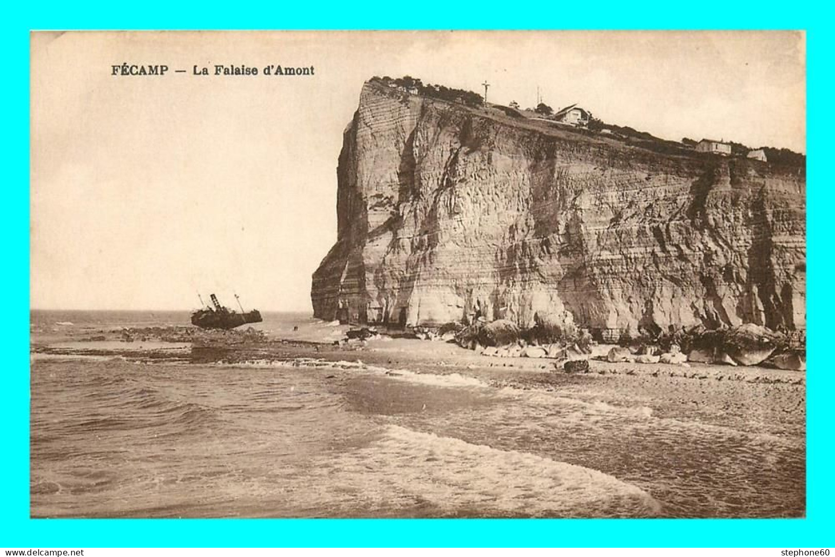 A825 / 083 76 - FECAMP Falaise D'Amont - Fécamp