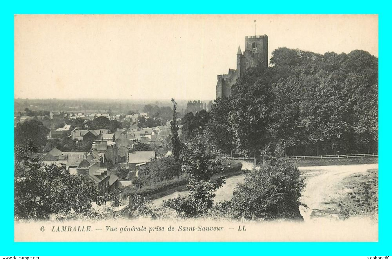 A825 / 209 22 - LAMBALLE Vue Générale Prise De Saint Sauveur - Lamballe