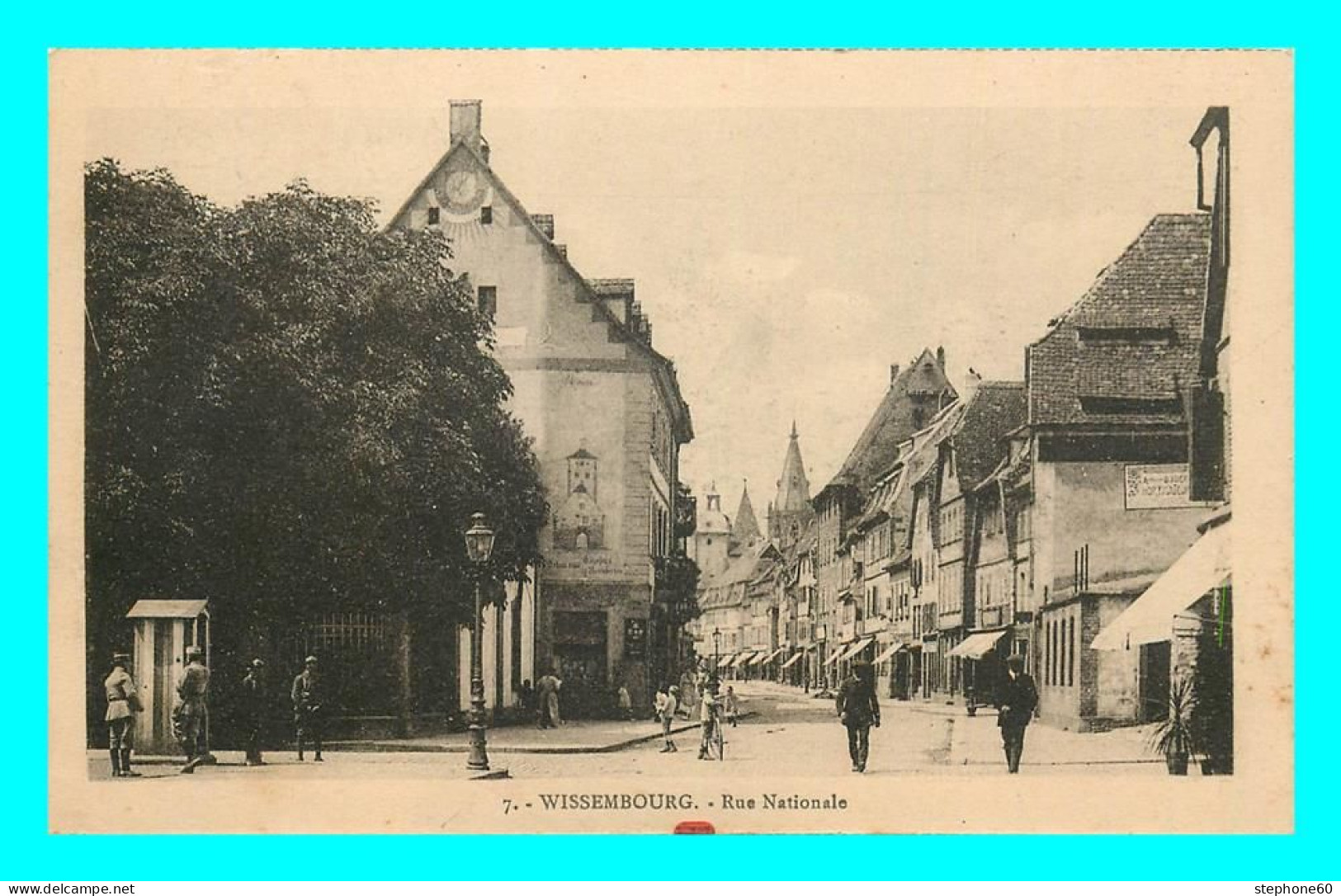 A825 / 305 67 - WISSEMBOURG Rue Nationale - Wissembourg