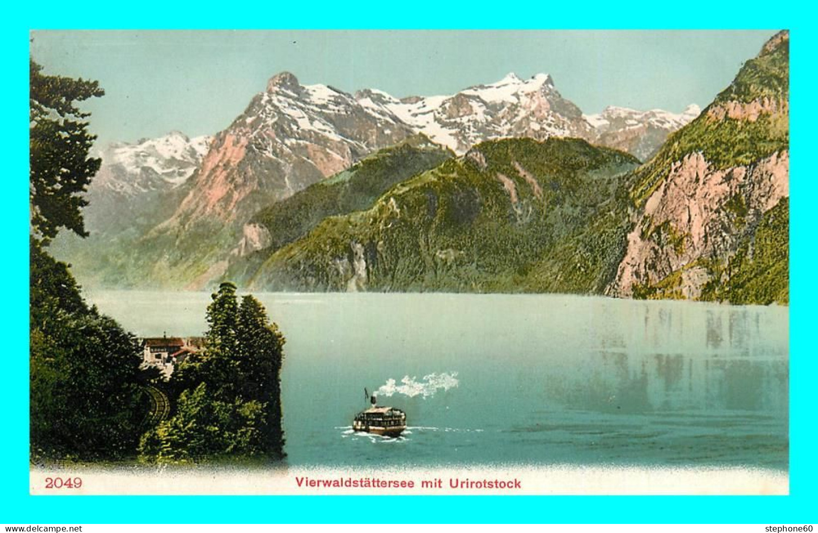 A826 / 257 Suisse Vierwaldstattersee Mit Urirotstock - Autres & Non Classés