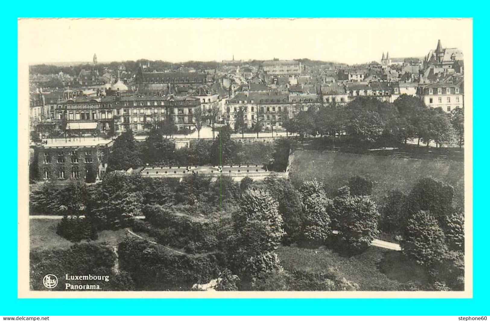 A823 / 237 LUXEMBOURG Panorama - Luxemburg - Town