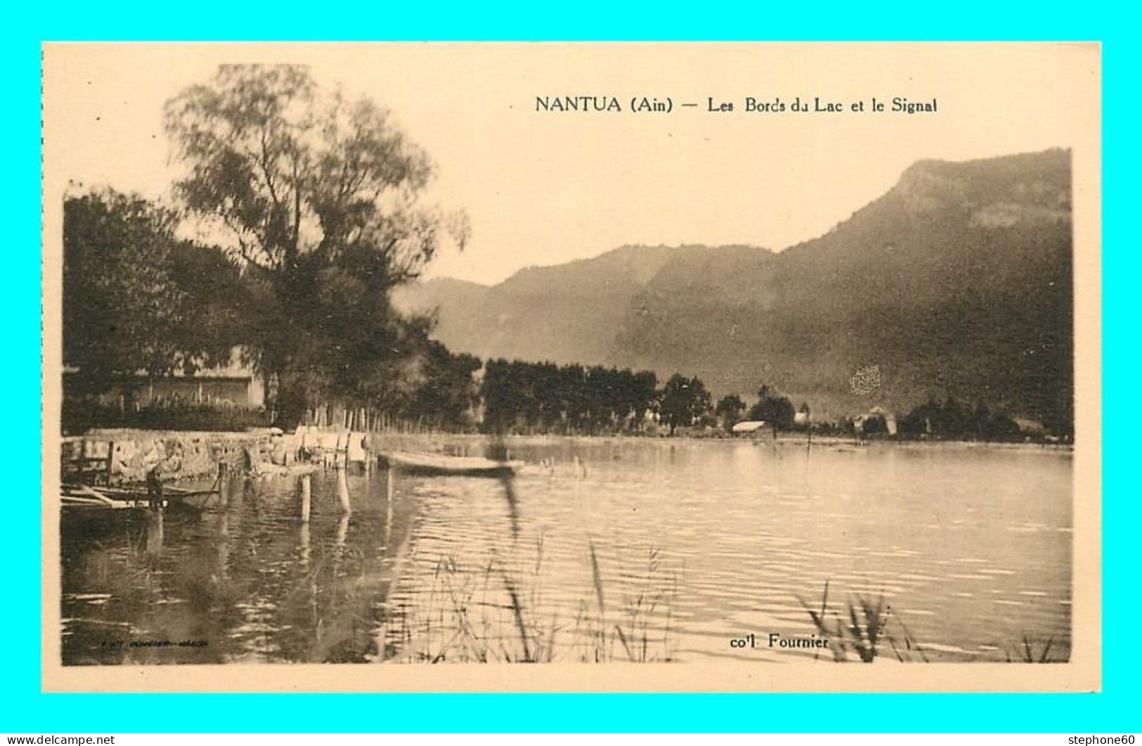 A823 / 329 01 - NANTUA Bords Du Lac Et Le Signal - Nantua