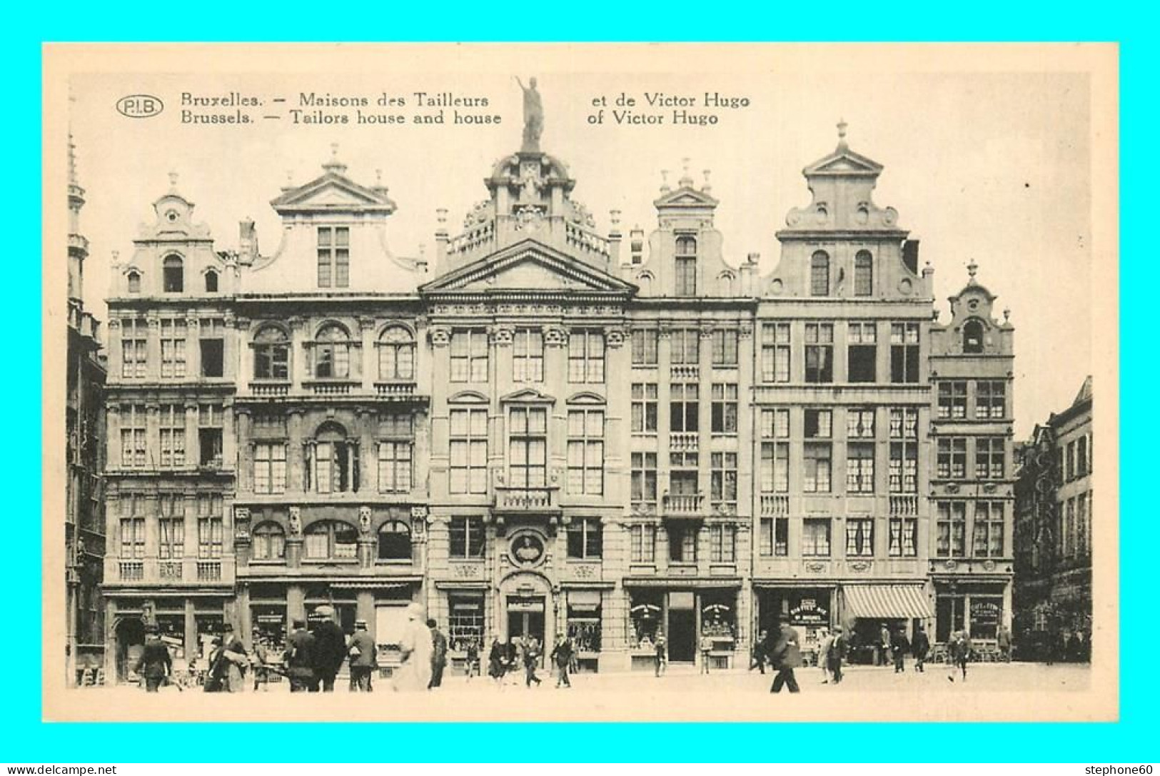 A823 / 233 BRUXELLES Maisons Des Tailleurs Et De Victor Hugo - Autres & Non Classés