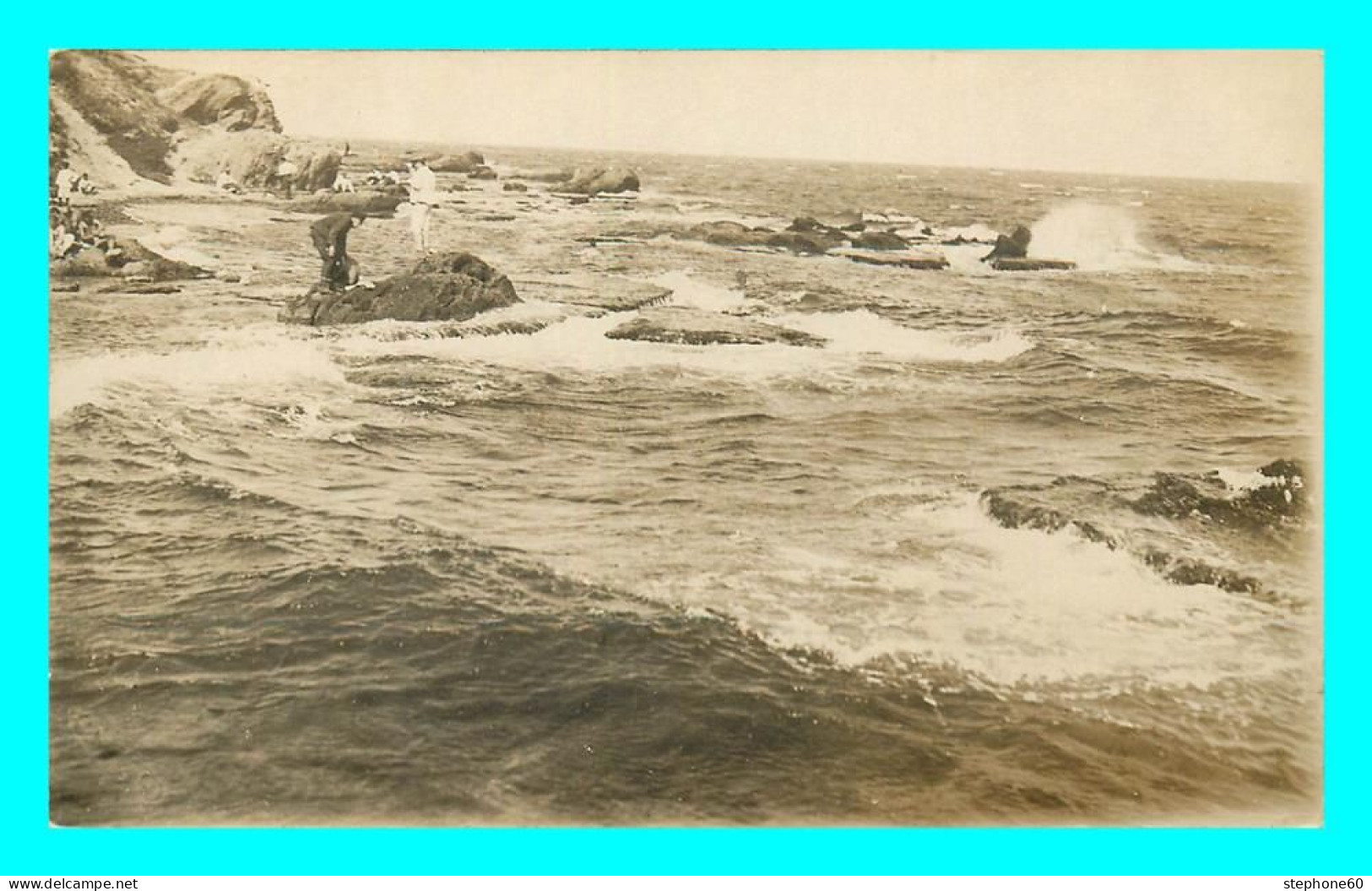 A827 / 261  Carte PHOTO - Bord De Mer - A Situer - A Identifier - Te Identificeren