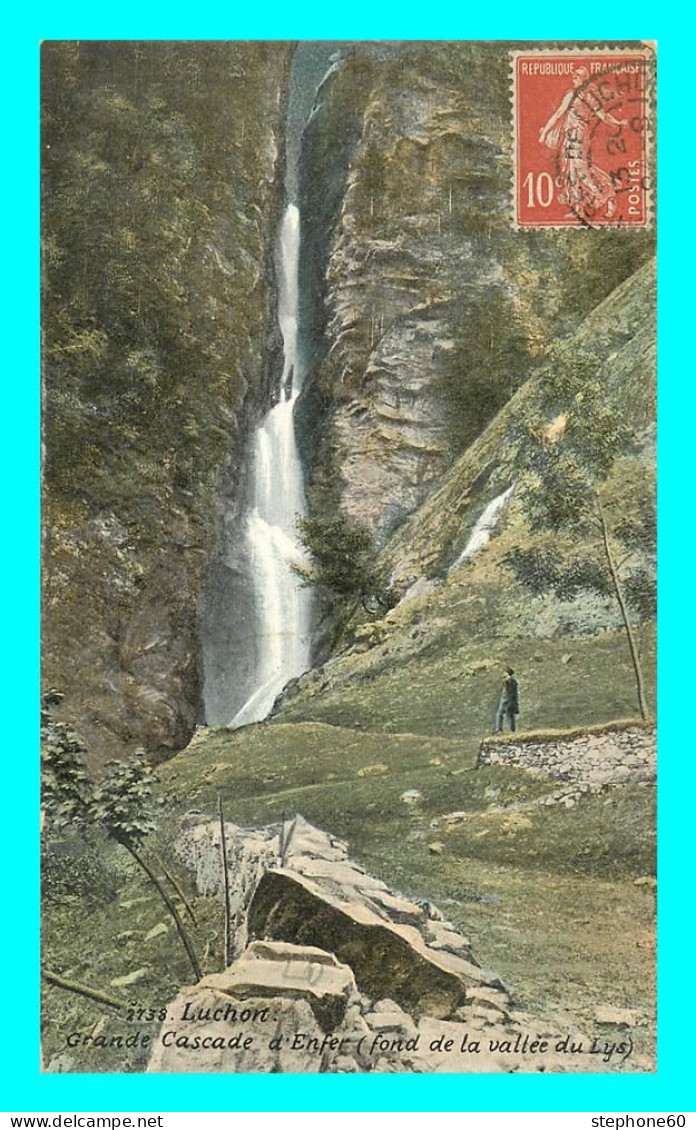 A827 / 537 31 - LUCHON Grande Cascade D'Enfer - Luchon