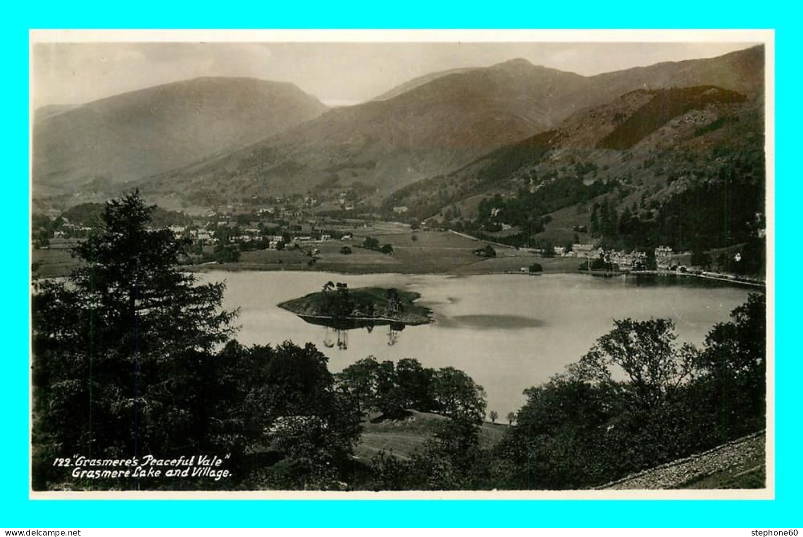 A828 / 473  Grasmere Lake And Village - Andere & Zonder Classificatie