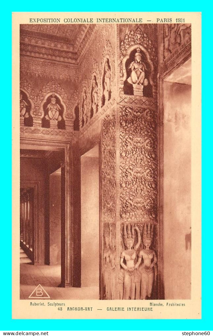 A824 / 669 75 - PARIS Exposition Coloniale 1931 Angkor Vat - Tentoonstellingen