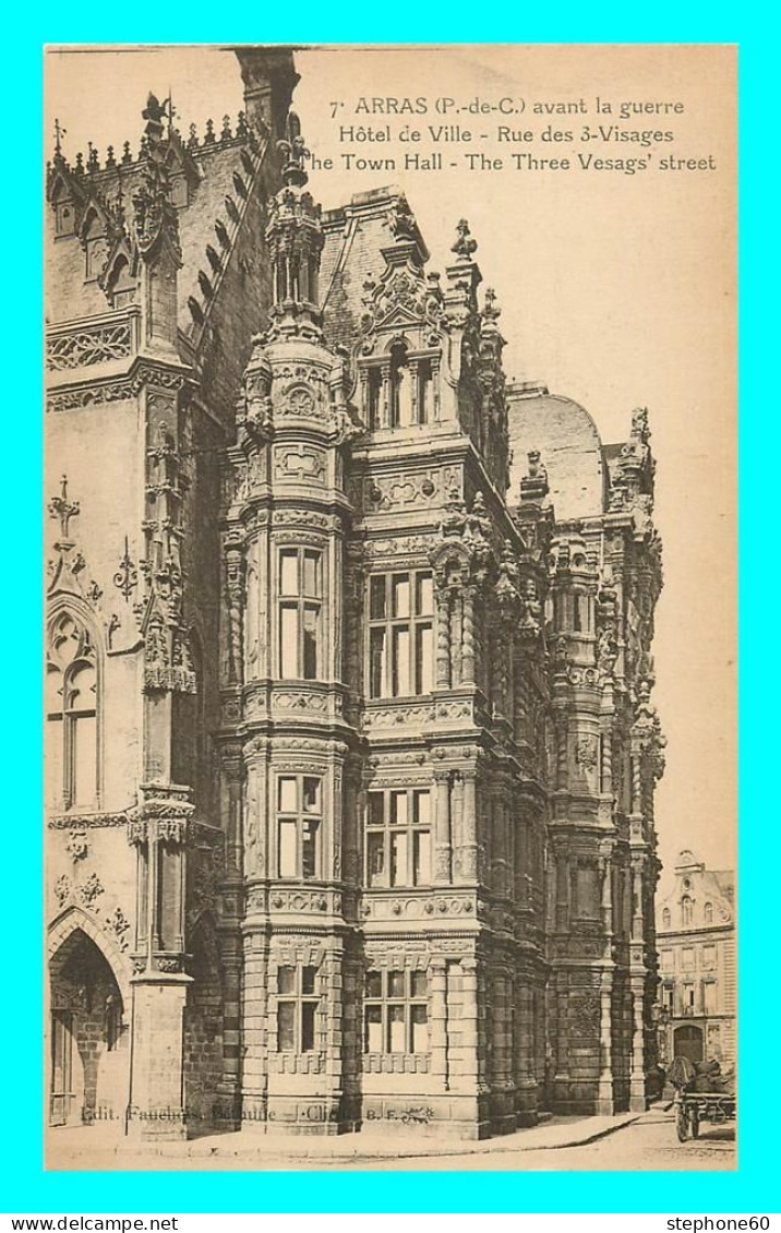 A825 / 625 62 - ARRAS Avant La Guerre Hotel De Ville - Arras