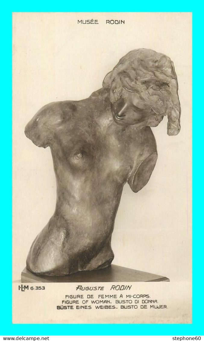 A829 / 573  Musée Rodin Auguste RODIN Figure De Femme - Sculptures