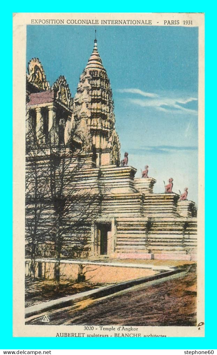 A829 / 501 75 - PARIS Exposition Coloniale 1931 Temple D'Angkor Vat - Tentoonstellingen