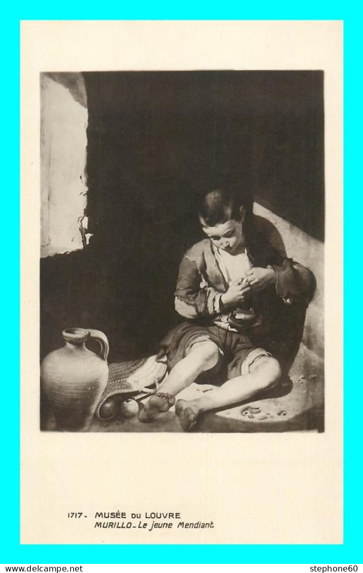 A829 / 485 Tableau Musée Du Louvre MURILLO Le Jeune Mendiant - Malerei & Gemälde