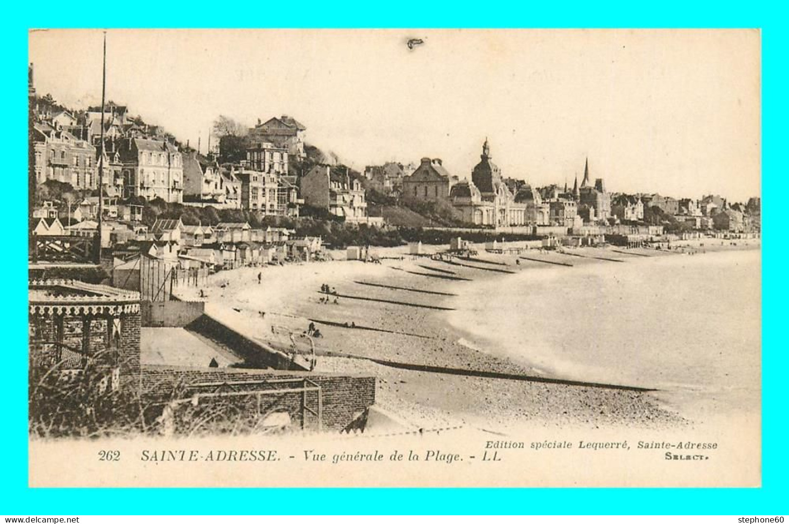 A829 / 175 76 - SAINTE ADRESSE Vue Générale De La Plage - Sainte Adresse