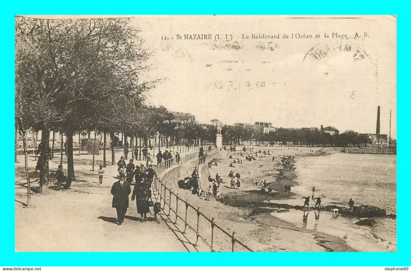 A829 / 325 44 - SAINT NAZAIRE Boulevard De L'Océan Et Le Phare - Saint Nazaire