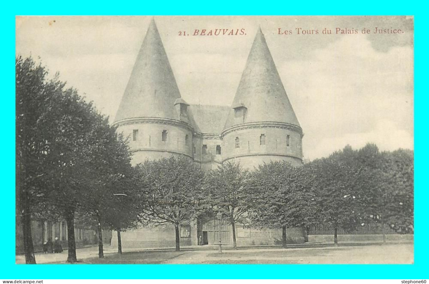 A830 / 189 60 - BEAUVAIS Tours Du Palais De Justice - Beauvais
