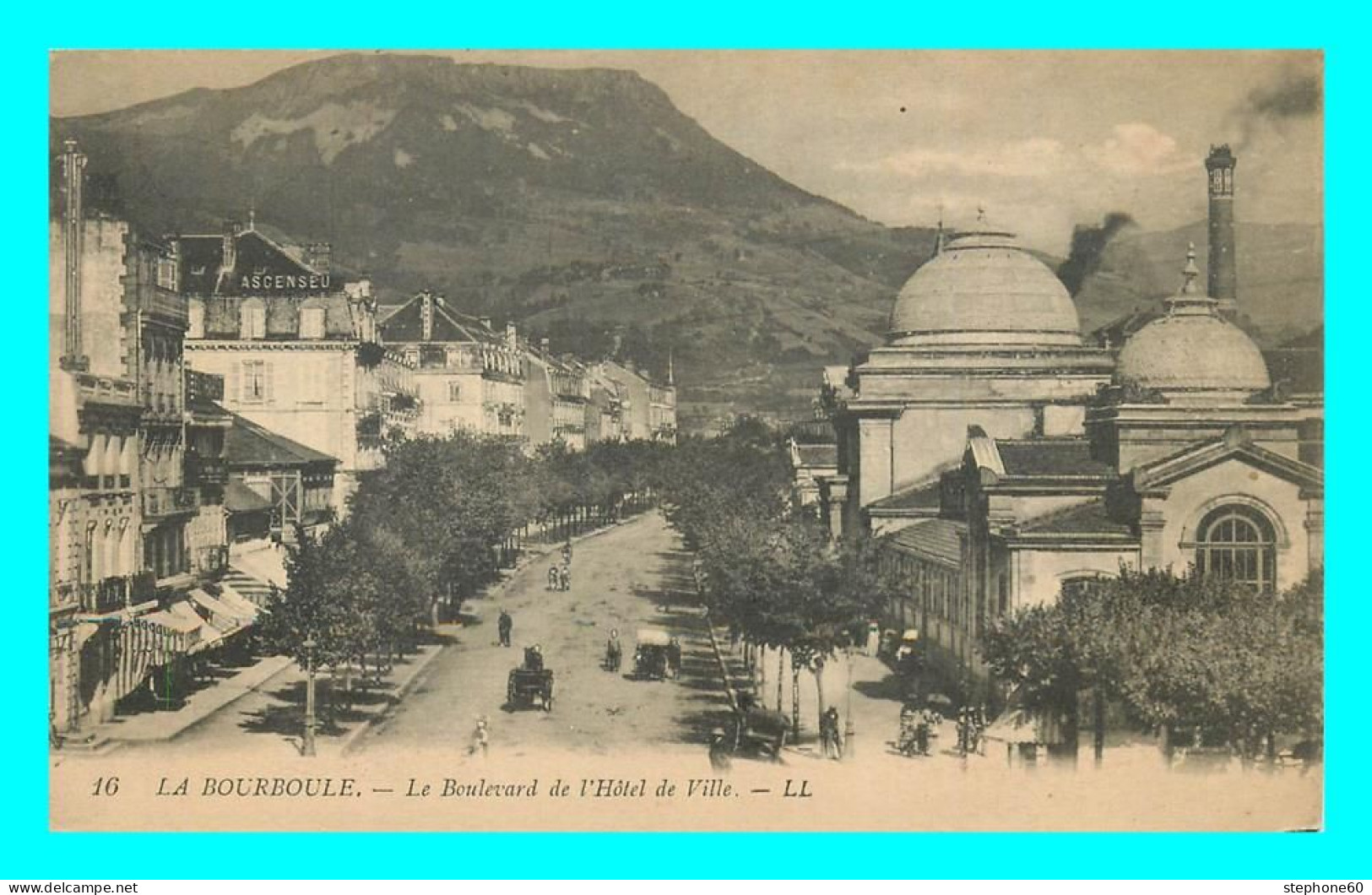 A830 / 117 63 - LA BOURBOULE Boulevard De L'Hotel De Ville - La Bourboule