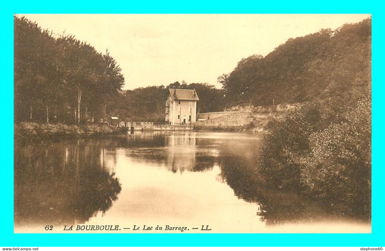 A830 / 113 63 - LA BOURBOULE Lac Du Barrage - La Bourboule