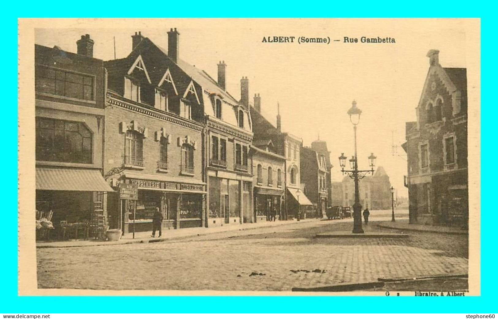 A830 / 023 80 - ALBERT Rue Gambetta - Albert