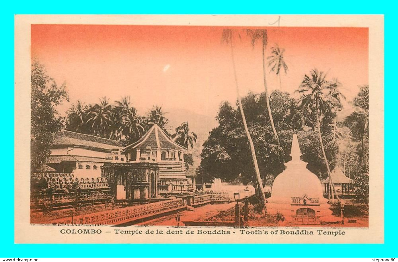 A830 / 331 SRI LANKA COLOMBO Temple De La Dent De Bouddha - Sri Lanka (Ceylon)