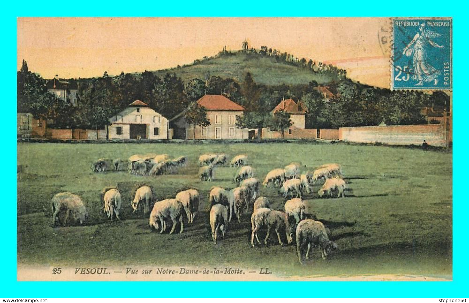 A830 / 307 70 - VESOUL Vue Sur Notre Dame De La Motte ( Mouton ) - Vesoul