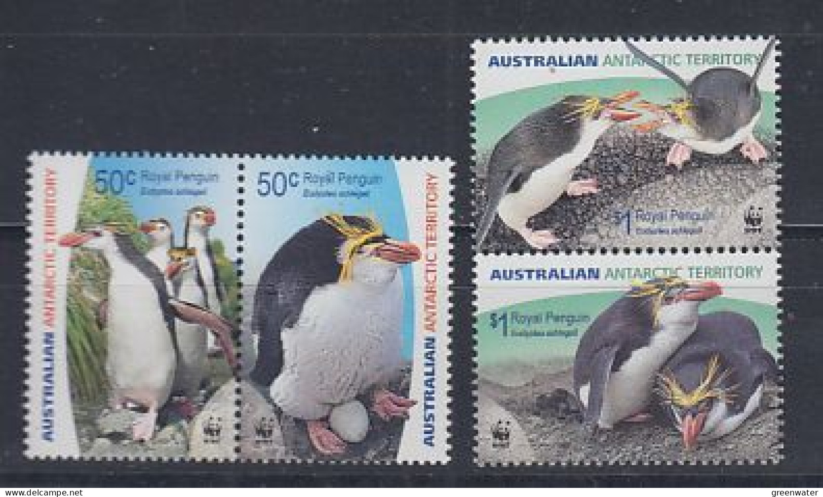 AAT 2007 Royal Penguin 4v ** Mnh (59638) - Unused Stamps