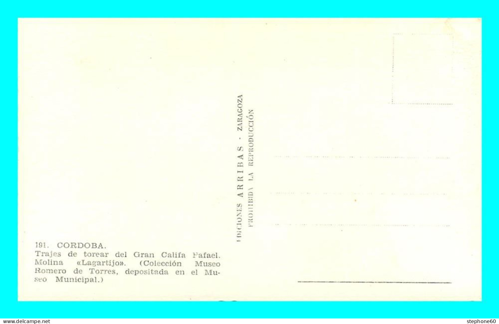 A826 / 605 Espagne CORDOBA Trajes De Torear Del Grand Califa - Córdoba